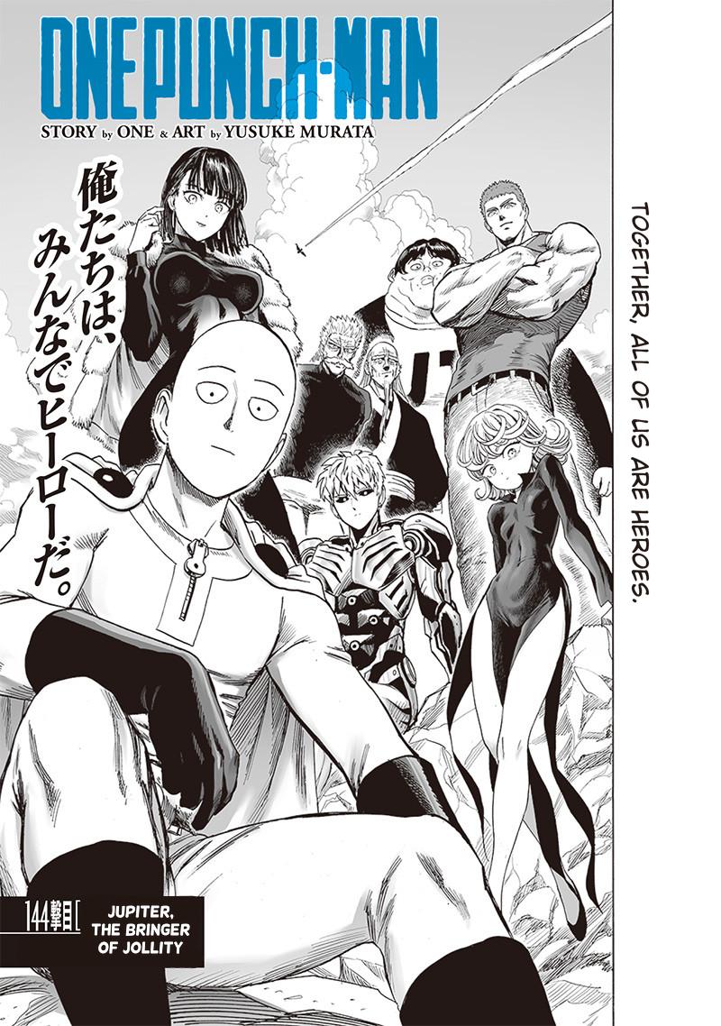 Onepunch Man Chapter 144 Read One Punch Man